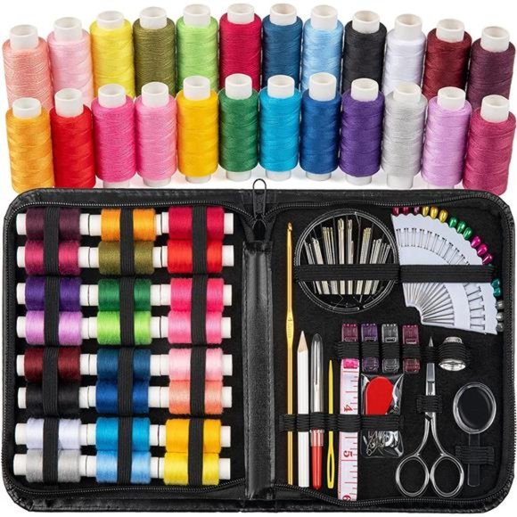 Sewing Kit for Adults and Kids 24 Color Threads Beginners Sewing Supplies - Picture 5 of 6